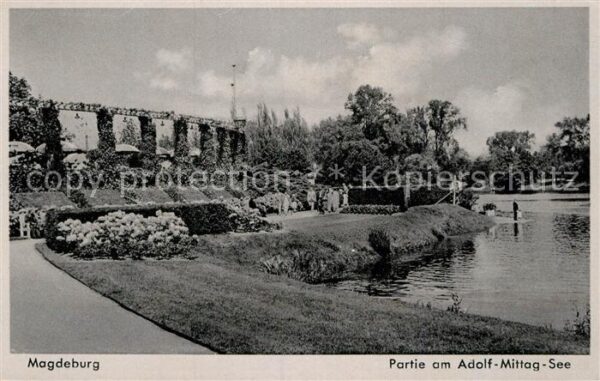 Magdeburg Partie am Adolf Mittag See