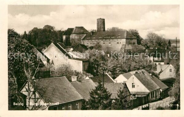 Belzig Bad Ansicht mit Burg Eisenhardt