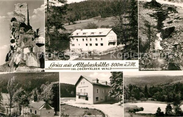 Altglashuette Oberpfalz Gasthof Pension Blei Ruine Flossenbürg