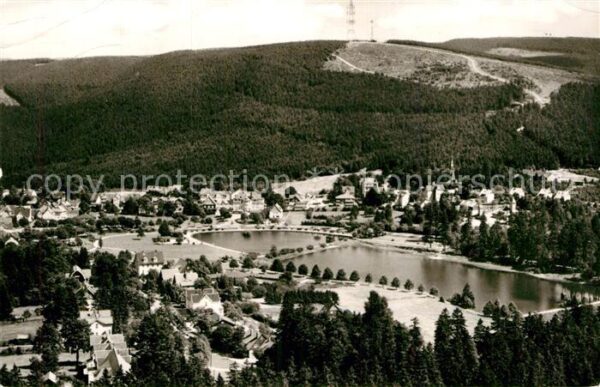 Hahnenklee-Bockswiese Harz Fliegeraufnahme