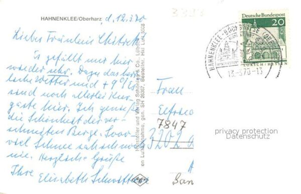 Hahnenklee-Bockswiese Harz Fliegeraufnahme – Bild 2