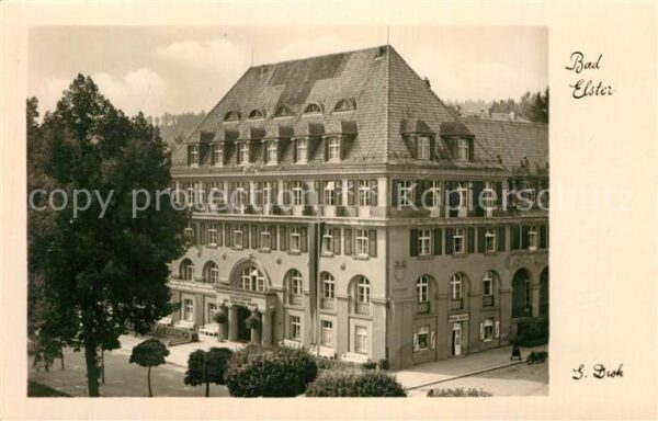 Bad Elster Sanatorium des VEB Kombinats Otto Grote
