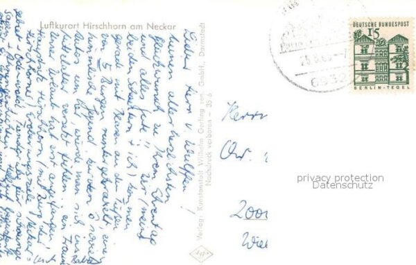 Hirschhorn Neckar Luftkurort Fliegeraufnahme – Bild 2