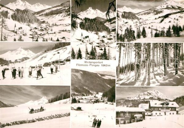 Filzmoos Panorama Wintersportplatz Alpen