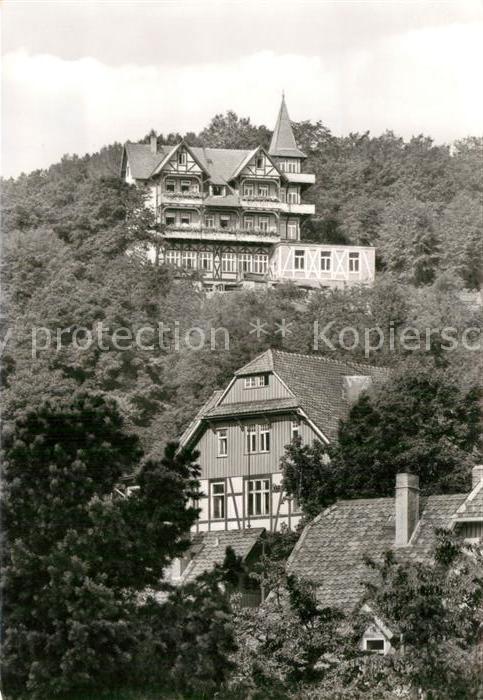 Wernigerode Harz FDGB Diätkurheim Sennhütte