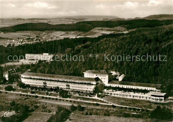 Hoexter Weser Weserbergland Klinik Fliegeraufnahme