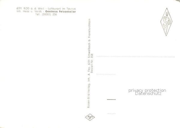 Rod Weil Gasthaus Felsenkeller Saal – Bild 2