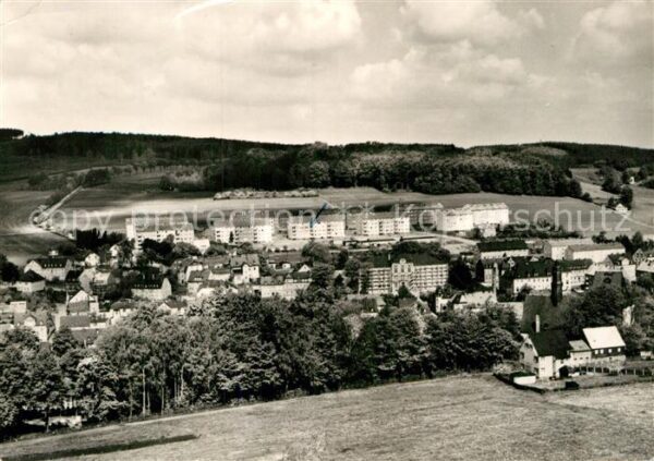 Ehrenfriedersdorf Erzgebirge Stadtmitte mit Neubauten am Steinbüsche