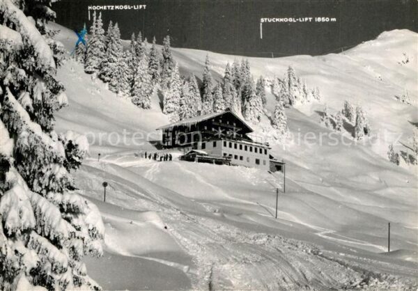 Kitzbuehel Tirol Berghotel Bichlalm Wintersportplatz Alp
