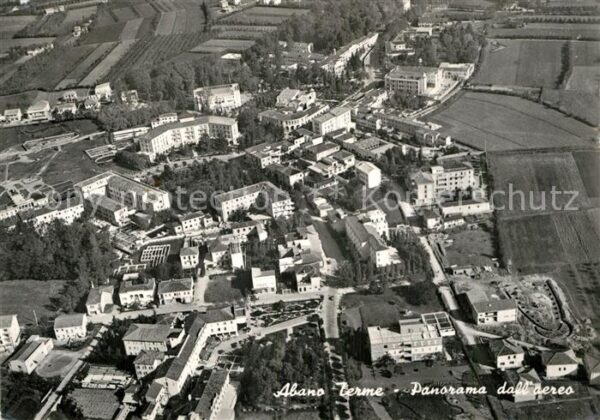 Abano Terme Panorama dall aereo