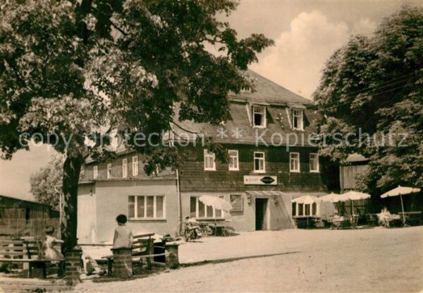 Heinersdorf Lobenstein Konsumgaststätte Goldener Löwe