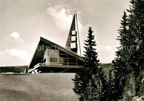 Feldberg Schwarzwald Kirche der Verklärung Christi Architekt