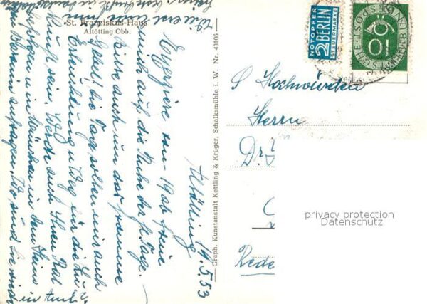 Altoetting St Franziskus Haus Kirchengarten – Bild 2