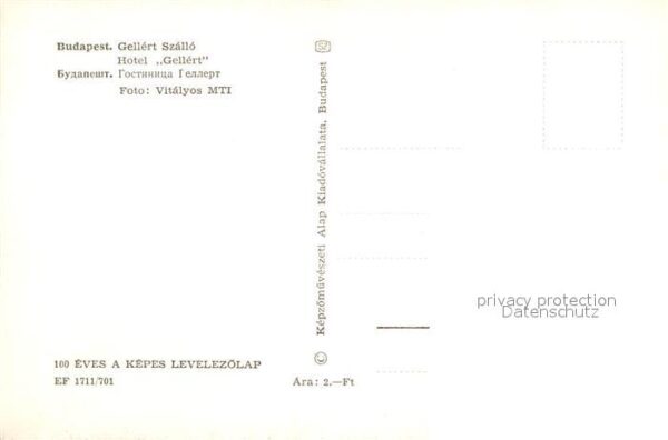 Budapest Gellert Szallo Hotel – Bild 2