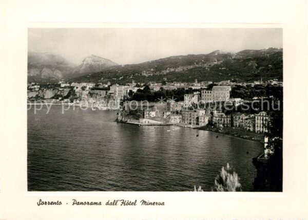Sorrento Campania Panorama dall Hotel Minerva