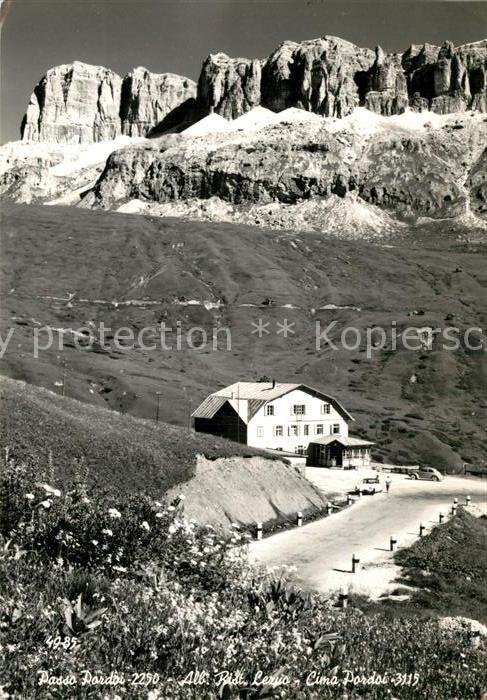 Passo Pordoi Albergo Ristorante Lezuo Cima Pordoi Ge