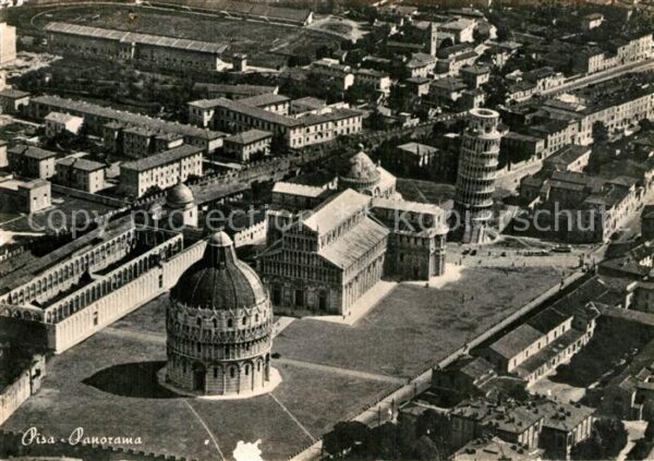 Pisa Schiefe Turm Dom Platz Fliegeraufnahme