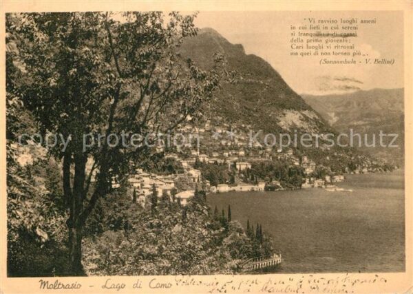 Moltrasio Panorama Comer See