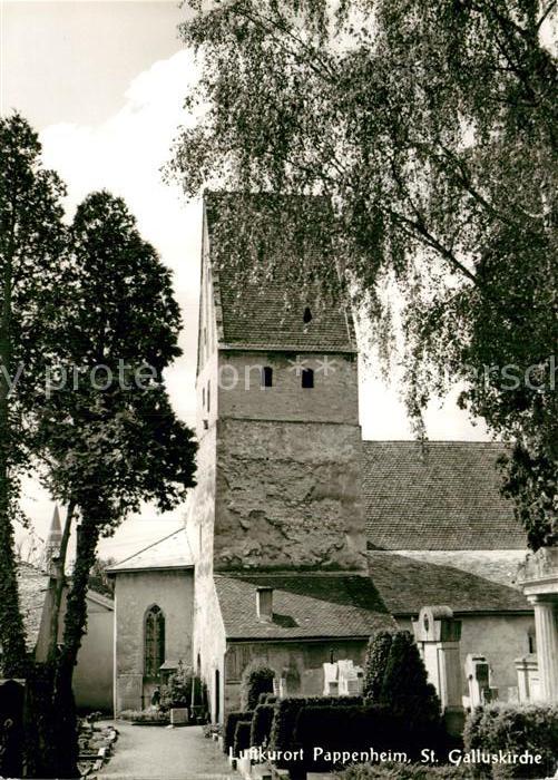 Pappenheim Mittelfranken St Galluskirche