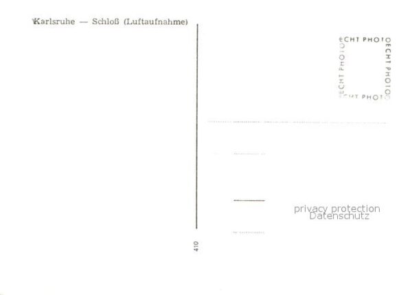 Karlsruhe Baden Schloss Fliegeraufnahme – Bild 2