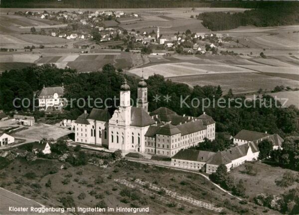 Ingstetten Neu-Ulm Kloster Roggenburg Fliegeraufnahme