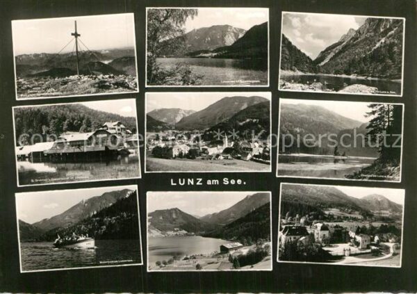 Lunz See Niederoesterreich Teilansichten Landschaftspanorama Ötsch