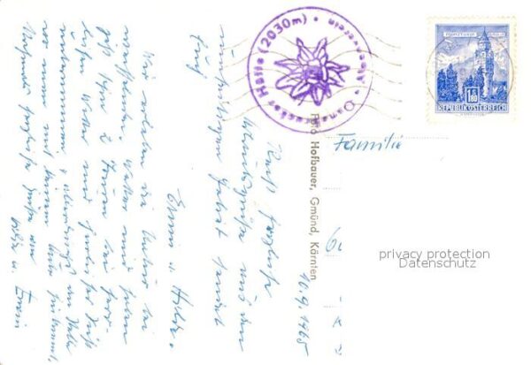 Osnabruecker Huette Gebirgspanorama Hohe Tauern – Bild 2