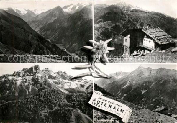 Neustift Stubaital Tirol Autenalm Stubaier Alpen Edelweiss Alpen