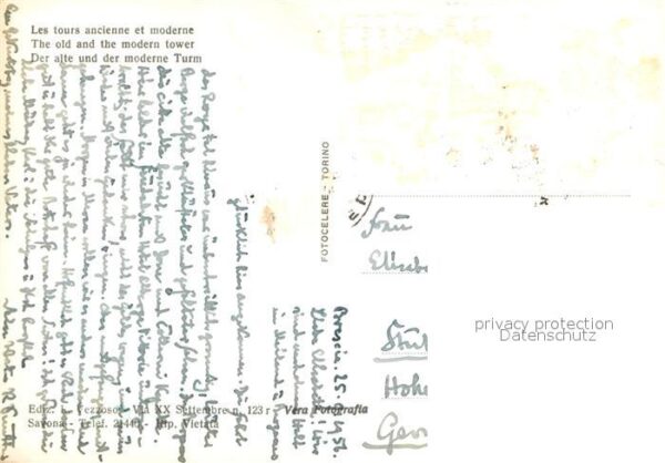 Savona Liguria La Torre Antica e Moderna – Bild 2