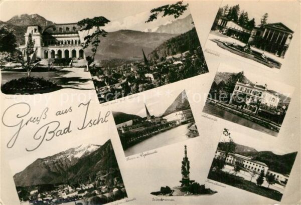 Bad Ischl Salzkammergut Dachsteingebirge Kurhaus Kaiservilla Le