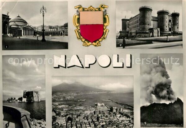 Napoli Neapel Piazza Plebiscito Chiesa di San Frances
