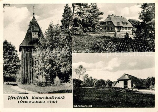 Undeloh Glockenturm Forsthaus Schnuckenstall Na
