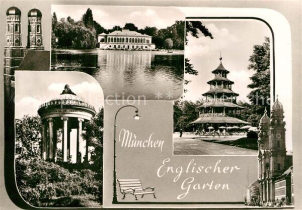 Muenchen Englischer Garten Pavillon Chinesischer