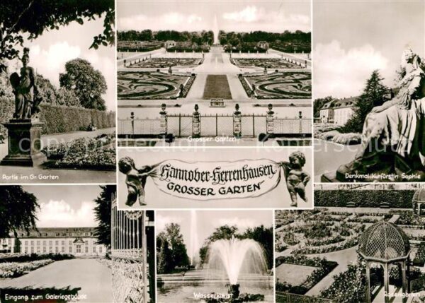 Herrenhausen Hannover Grosser Garten Denkmal Kurfürstin Sophi