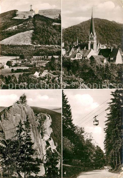 Bad Harzburg Kreuz des Ostens Burgberg Rabenklippe B