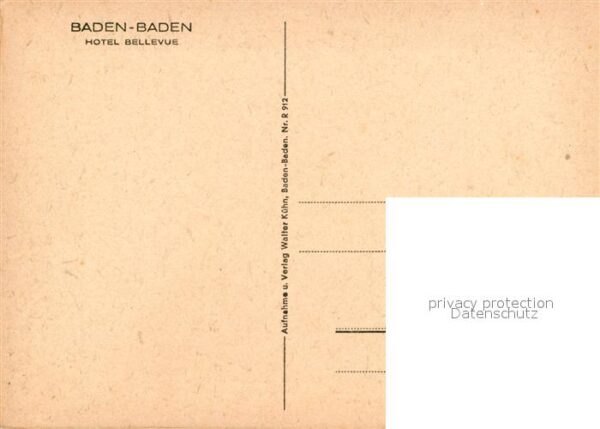 Baden-Baden Hotel Bellevue – Bild 2