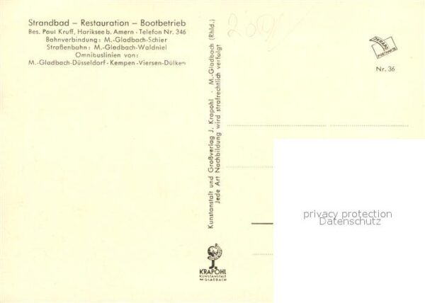 Hariksee Schwalmtal Insel Schlösschen Gaststätte Restaurant – Bild 2