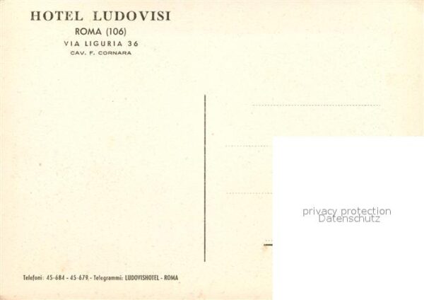 Roma Rom Hotel Ludovisi Illustration – Bild 2