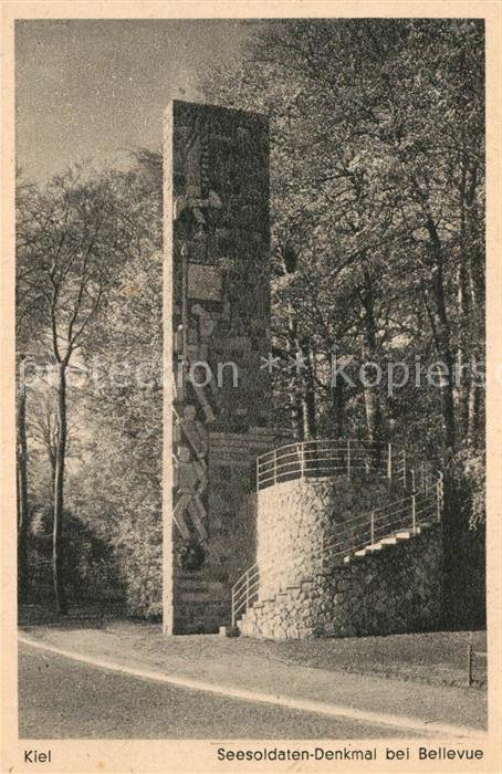 Kiel Seesoldaten Denkmal bei Bellevue