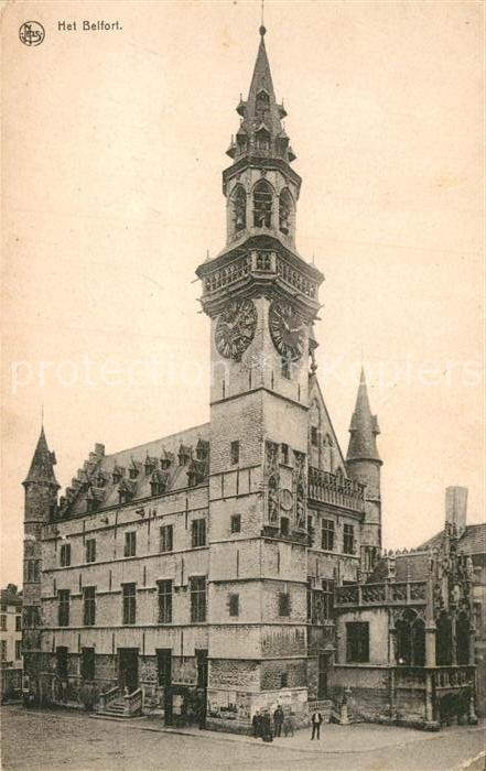 Bruxelles Bruessel Belfort Glockenturm