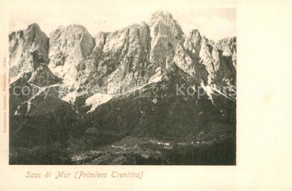 Trentino Dolomiten Sass di Mur Dolomiti