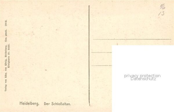 Heidelberg Neckar Schlossaltan – Bild 2