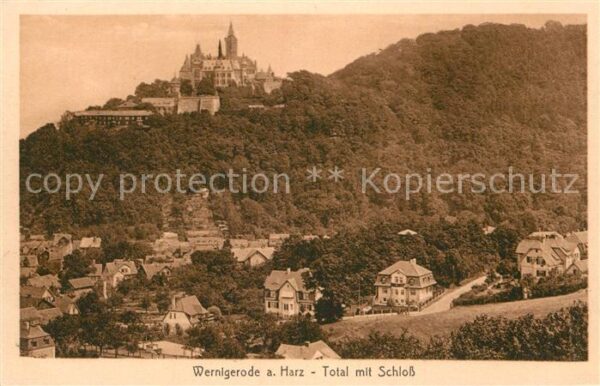 Wernigerode Harz Total mit Schloss