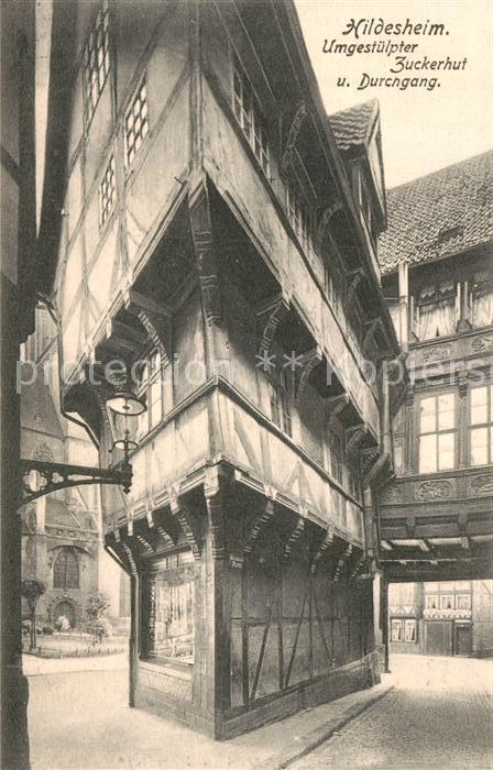 Hildesheim Umgestülpter Zuckerhut und Durchgang Hi