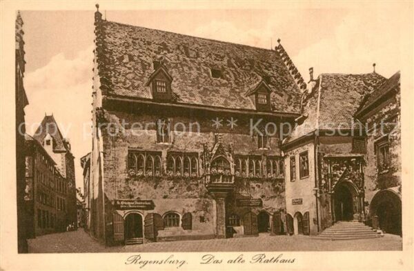 Regensburg Altes Rathaus Historisches Gebäude