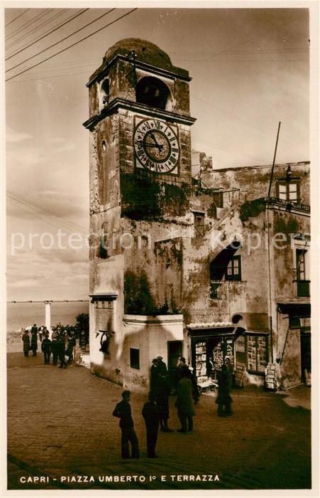 Capri Piazza Umberto Ie e Terrazza