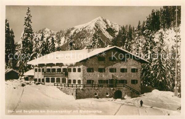 Schliersee Ski und Berghütte am Schwarzenkopf mit