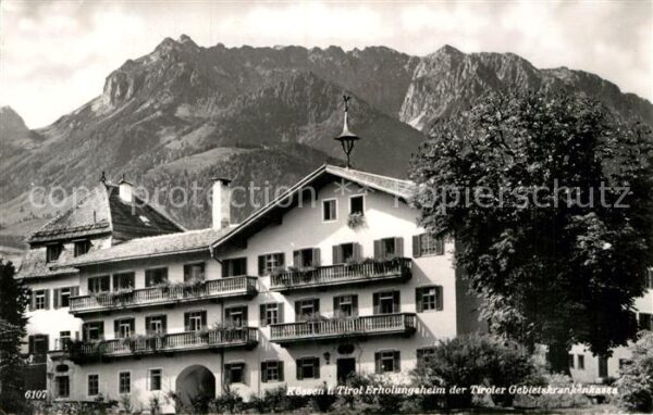Koessen Tirol Erholungsheim der Tiroler Gebietskranke