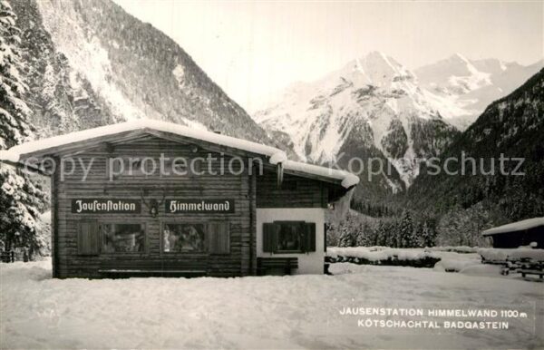 Badgastein Jausenstation Himmelwand im Kötschachta