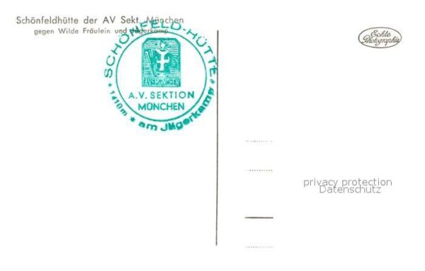 Schoenfeld Huette Berghaus am Jägerkamm gegen Wilde Fräul – Bild 2